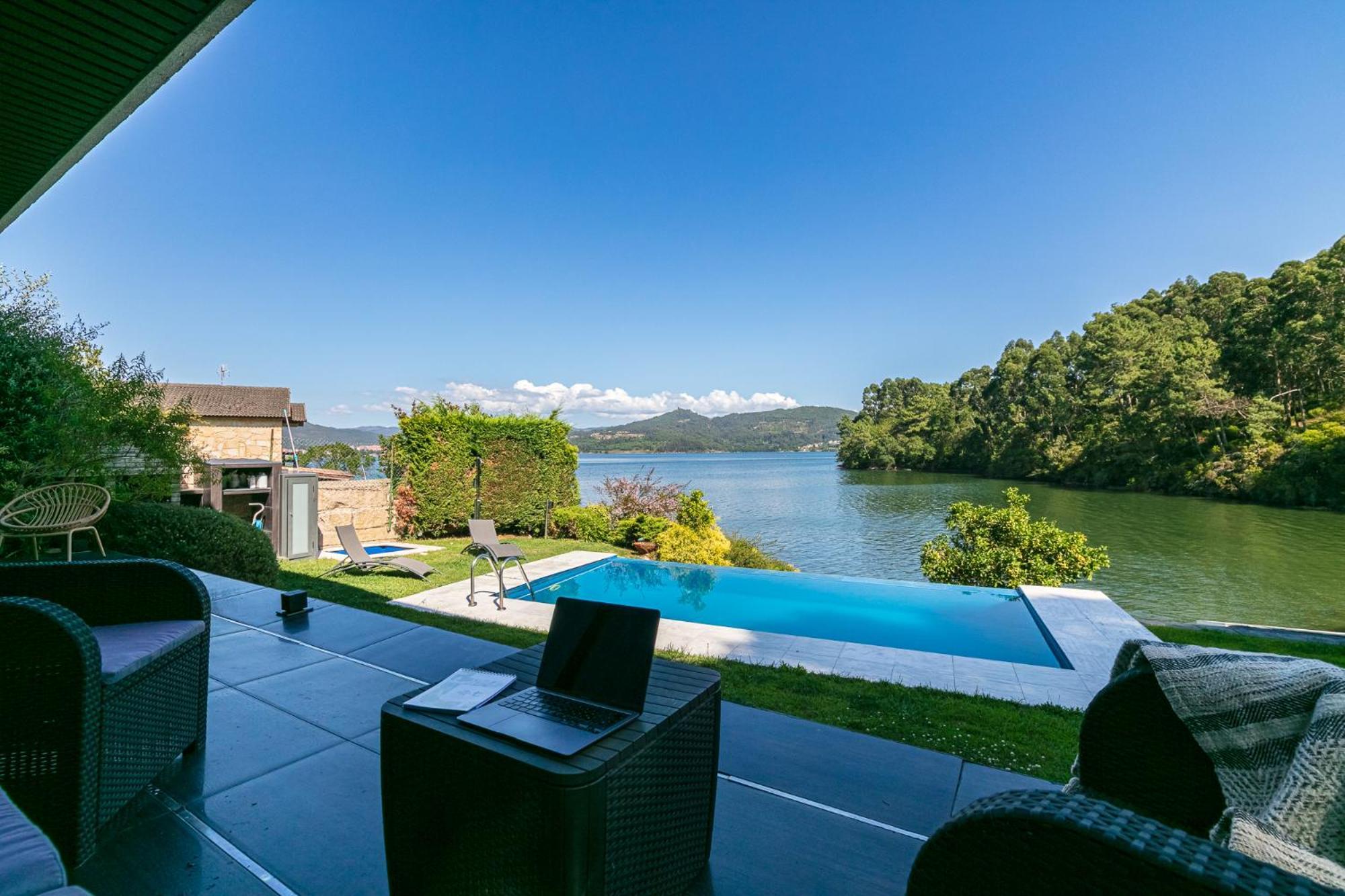 Espectacular Casa Vilaboa Pontevedra Ngoại thất bức ảnh